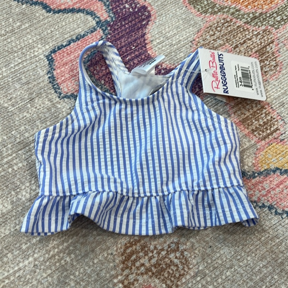 NWT Ruffle Butts swim set - Picture 5 of 11